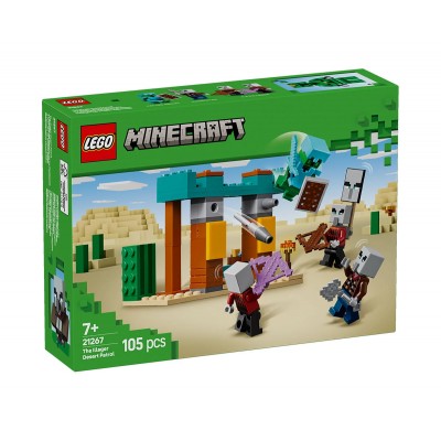 LEGO® Minecraft™ 21267 - Пустинният патрул на злобарите