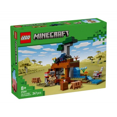LEGO® Minecraft™ 21269 - Минна експедиция с броненосец