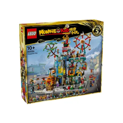 LEGO® Monkie Kid™ 80054 - Пета годишнина на Мegapolis Цity