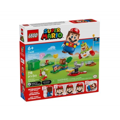 LEGO Super Mario 71439 - Приключения с интерактивна фигура LEGO Mario