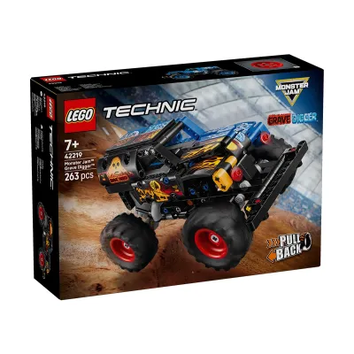 LEGO Technic 42219 - Monster Jam Grave Digger огън и лед