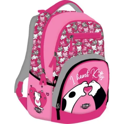 LIZZY CARD KITTOK Heart Kitty ученическа раница Active