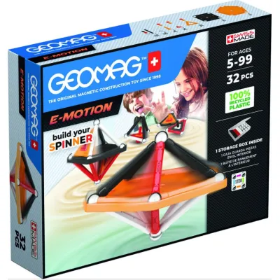 Магнитен конструктор, Geomag, E-Motion панели, 32 части
