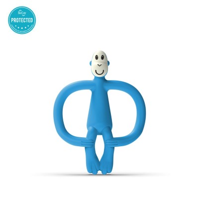 Matchstick Monkey Monkey Teether чесалка с апликатор - Blue