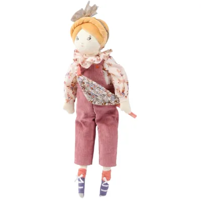 Мека кукла Moulin Roty - Mадмоазел Еглантин, 41 cm