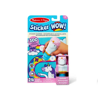 Melissa & Doug - Книжка за лепене на стикери: Еднорог