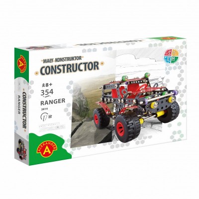Метален конструктор Alexander, 354 части - Ranger Black Spider