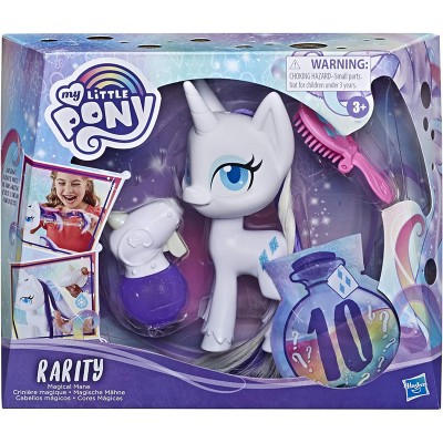 Фигурка Hasbro My Little Pony Magical Mane Rarity Пони с растяща коса и правене на прически