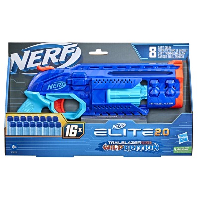 Бластер Hasbro Nerf Trailblazer RD-8 Elite 2.0 Wild Edition, с 16 патрона