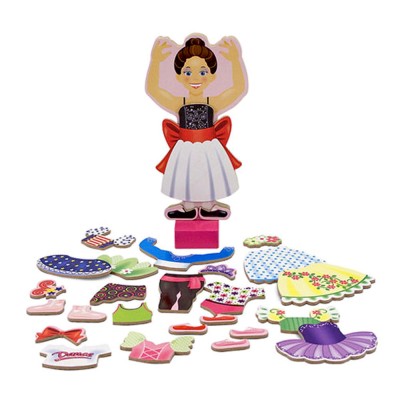 Нина балерина с магнитни дрехи Melissa and Doug