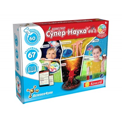 Образователна игра - Супер наука 6в1