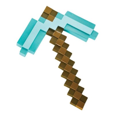 Пластмасова диамантена кирка Minecraft 40 cm