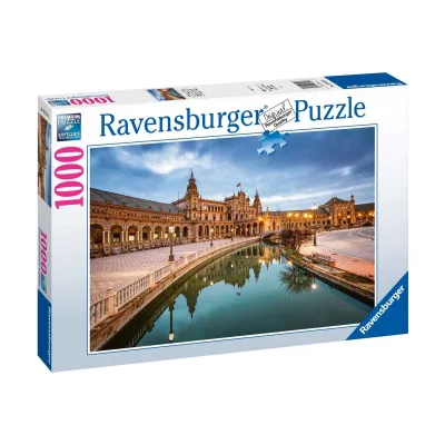 Пъзел Ravensburger 1000 ел. - Площад Испания, Севиля