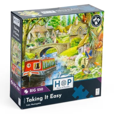 Пъзел с едри части 250- Без бързане - The House of Puzzles