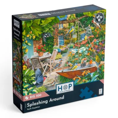 Пъзел с едри части 500 - Плясъци на водата - The House of Puzzles