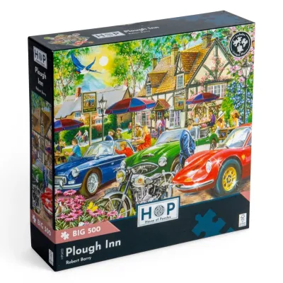 Пъзел с едри части 500 - При ралото - The House of Puzzles