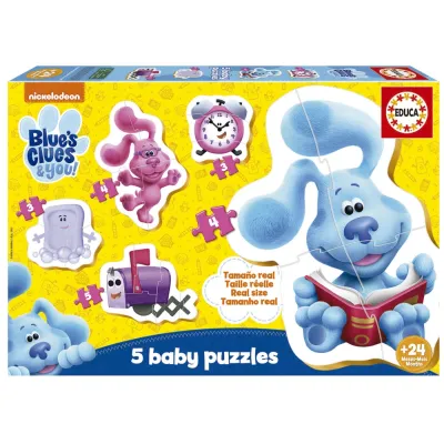 Пъзел за деца, Educa, Загадките на Blue, 19 части