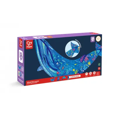 Пъзел за под, Hape, Кит, 200 части