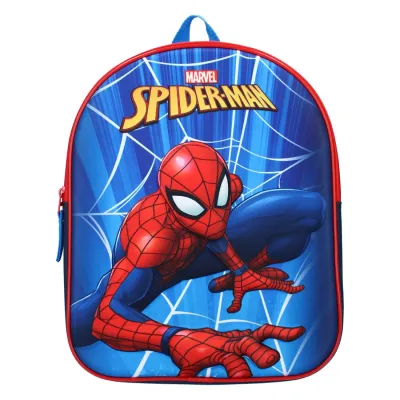 Раница за детска градина VADOBAG Spider-Man Never Stop Laughing 3D, 1 отделениe