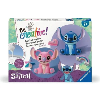 Ravensburger - Be Creative: Направи си сам гипсова отливка Стич