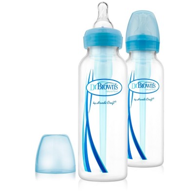 Шише Dr.Browns Narrow-Neck Options 250 ml. 2 бр.Сини