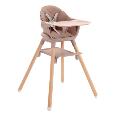 Стол за хранене 6в1 Woody Pink