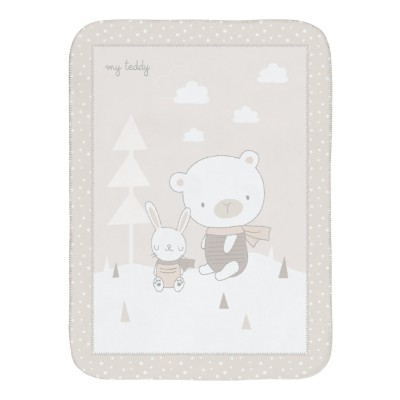 Супер меко бебешко одеяло 110/140 см My Teddy 
