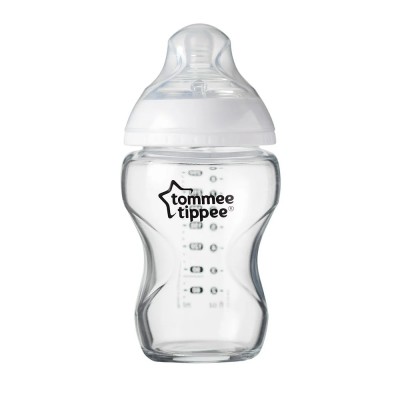Tommee Tippee Шише за хранене стъклено Easi vent 250мл