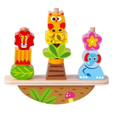 Tooky Toy, Низанка, игра за баланс, фигури за нанизване, 3 в 1