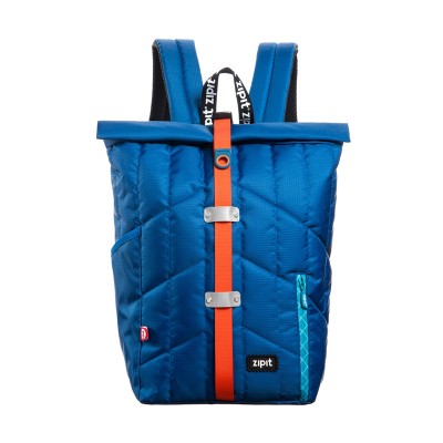 Zipit Раница Puffer, синя с червена летна